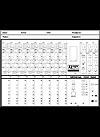 X-Desk Recall Sheet