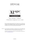 X-Rack Four Channel Input Module Owner’s Manual