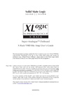 X-Rack VHD Input Module Owner’s Manual
