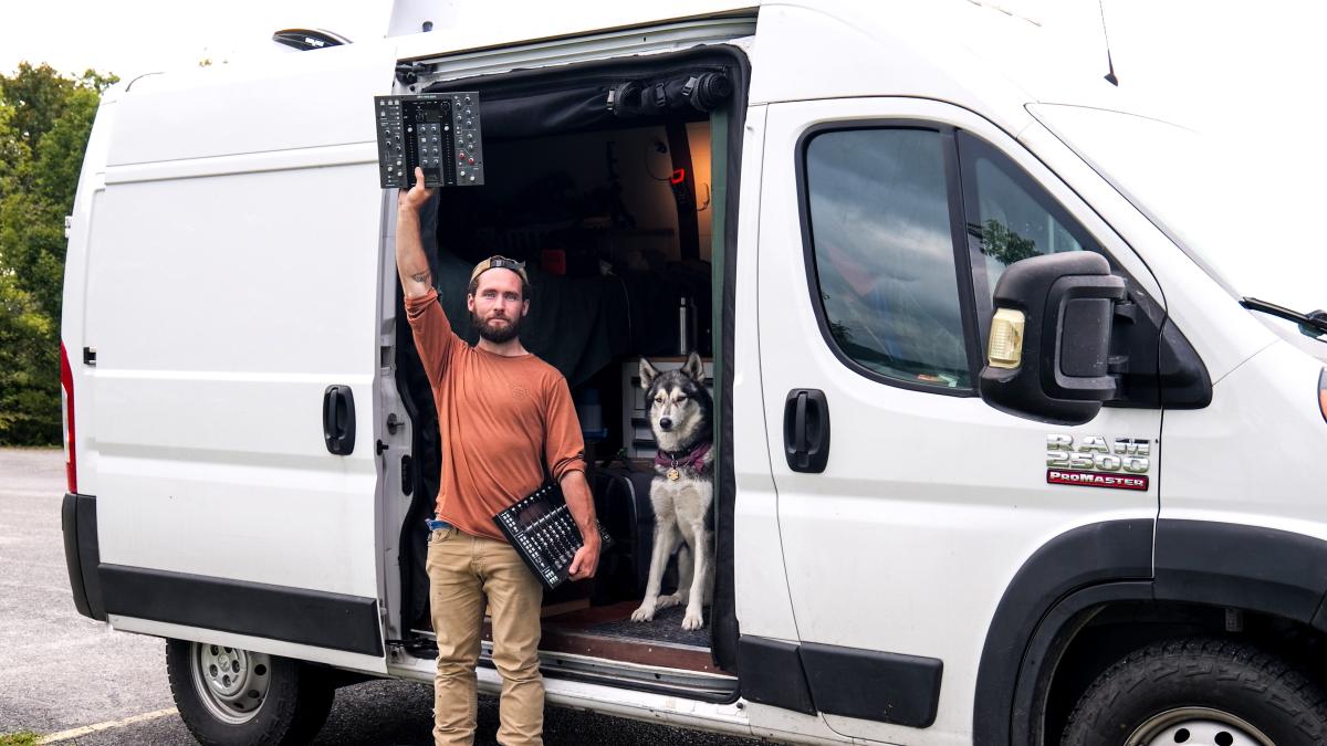 Josh West Embraces the Great Outdoors with Solid State Logic UF8 and UC1 Controllers 