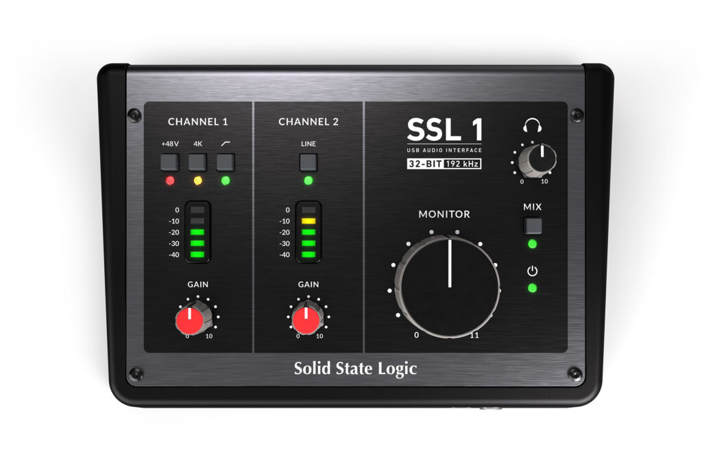 新製品 USBオーディオインターフェース SSL1 発表 - Solid State Logic Japan